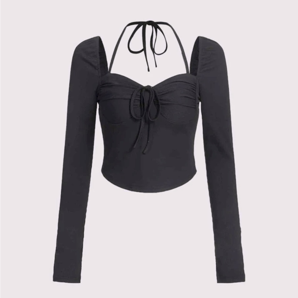 Black Crop Top